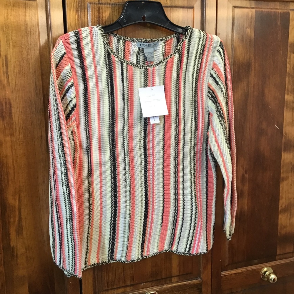 Co & Eddy knit blouse, size S, NWT,